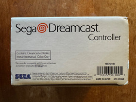 SEGA Dreamcast Controller BRAND NEW In Box NIB OEM MK-50100 (GRAY) Unplayed!