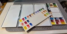 MRESYA Watercolor palette with 24 watercolors - Various professional brands