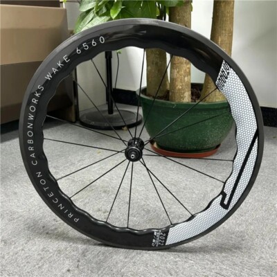 700C 6560 Carbon Fiber Road Bike Wheelset 16 24 Hole Tubular