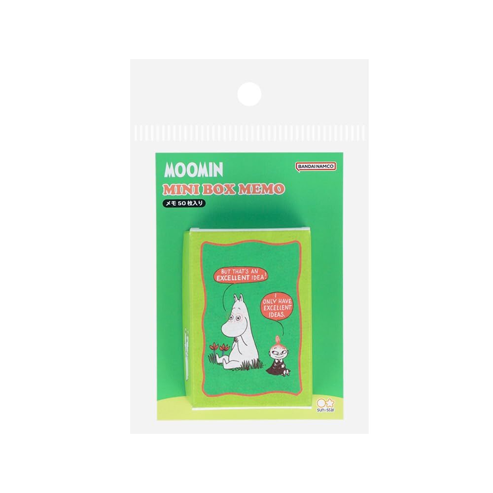 Sunstar Stationery Moomin Memo Case 24 Summer Friends S2844214