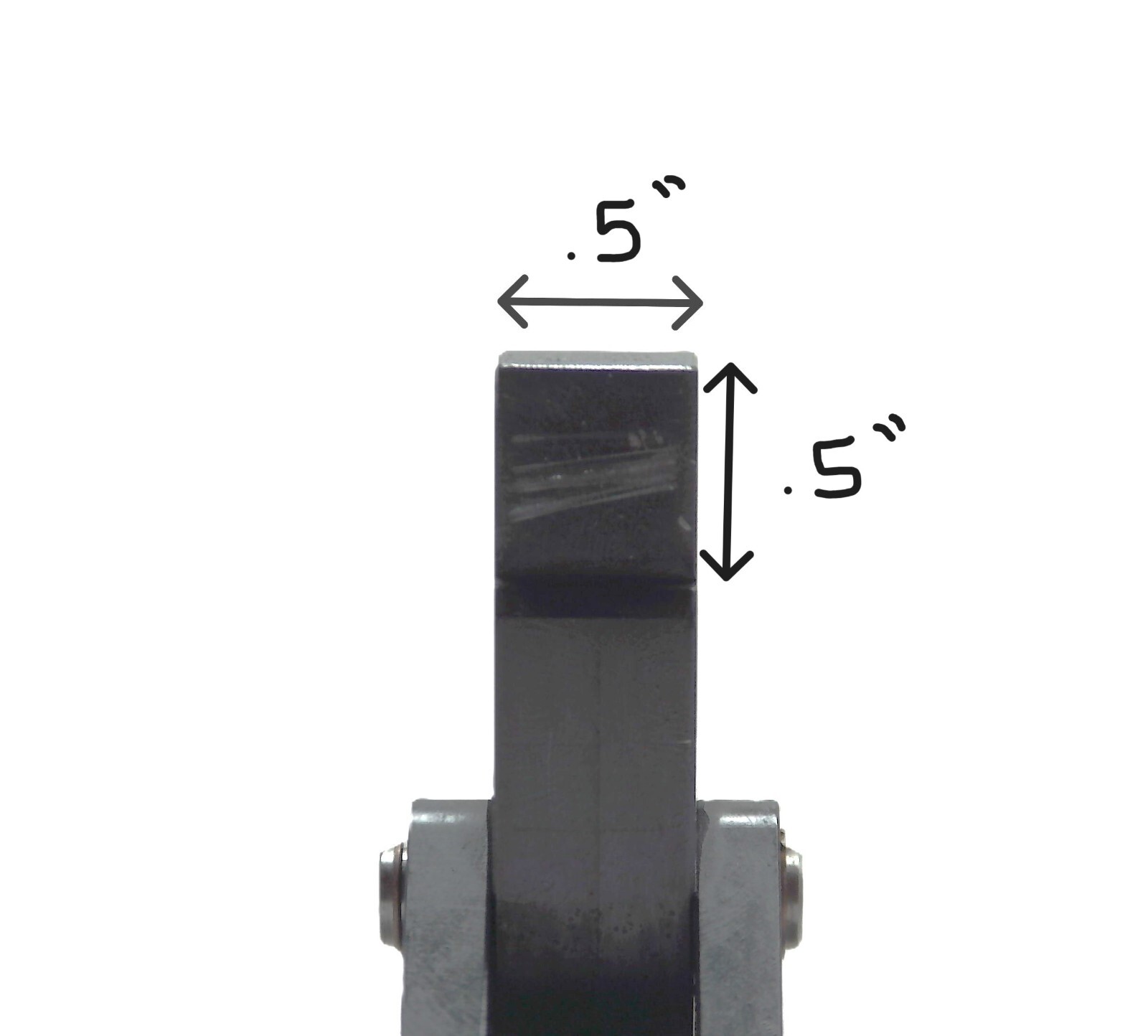 VEKTEK #16-3212-00 Hydraulic Clamp Base (.5"x.5") (Right)
