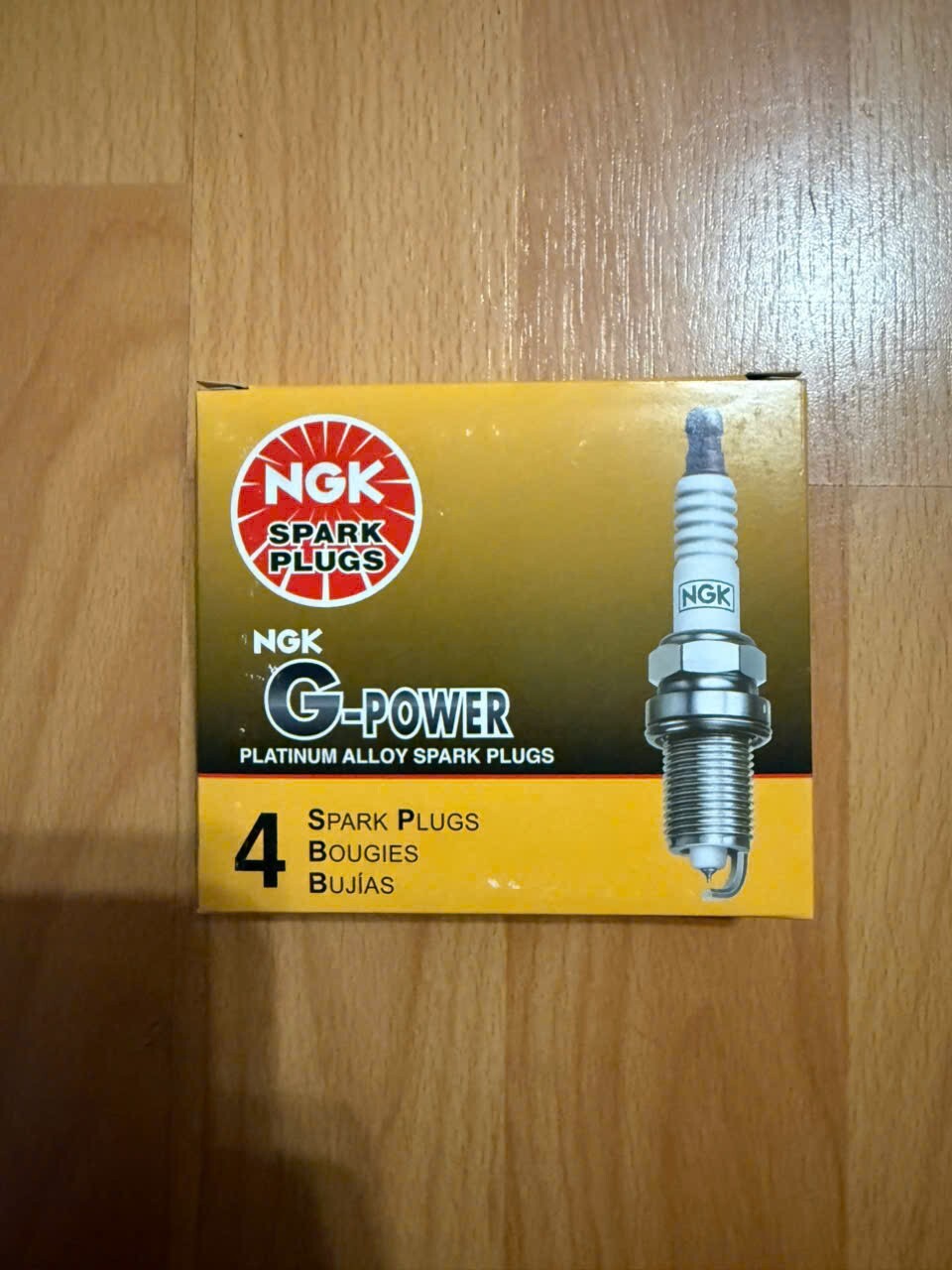 NGK 2685 FR4GP G-Power Platinum Spark Plug - Set of 4