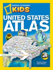 National Geographic Kids United States Atlas - Paperback - VERY GOOD