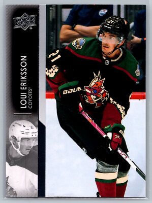 Loui Eriksson 2021-22 Upper Deck HOCKEY #506 Arizona Coyotes
