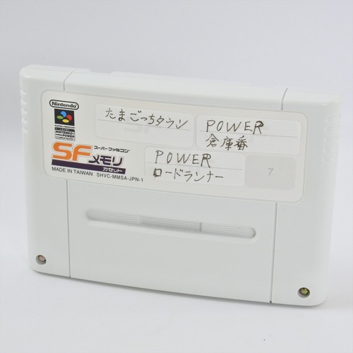 SF MEMORY TAMAGOTCH TOWN POWER SOKOBAN LODE RUNNER Super Famicom Nintendo 213 SF - Picture 3 of 10