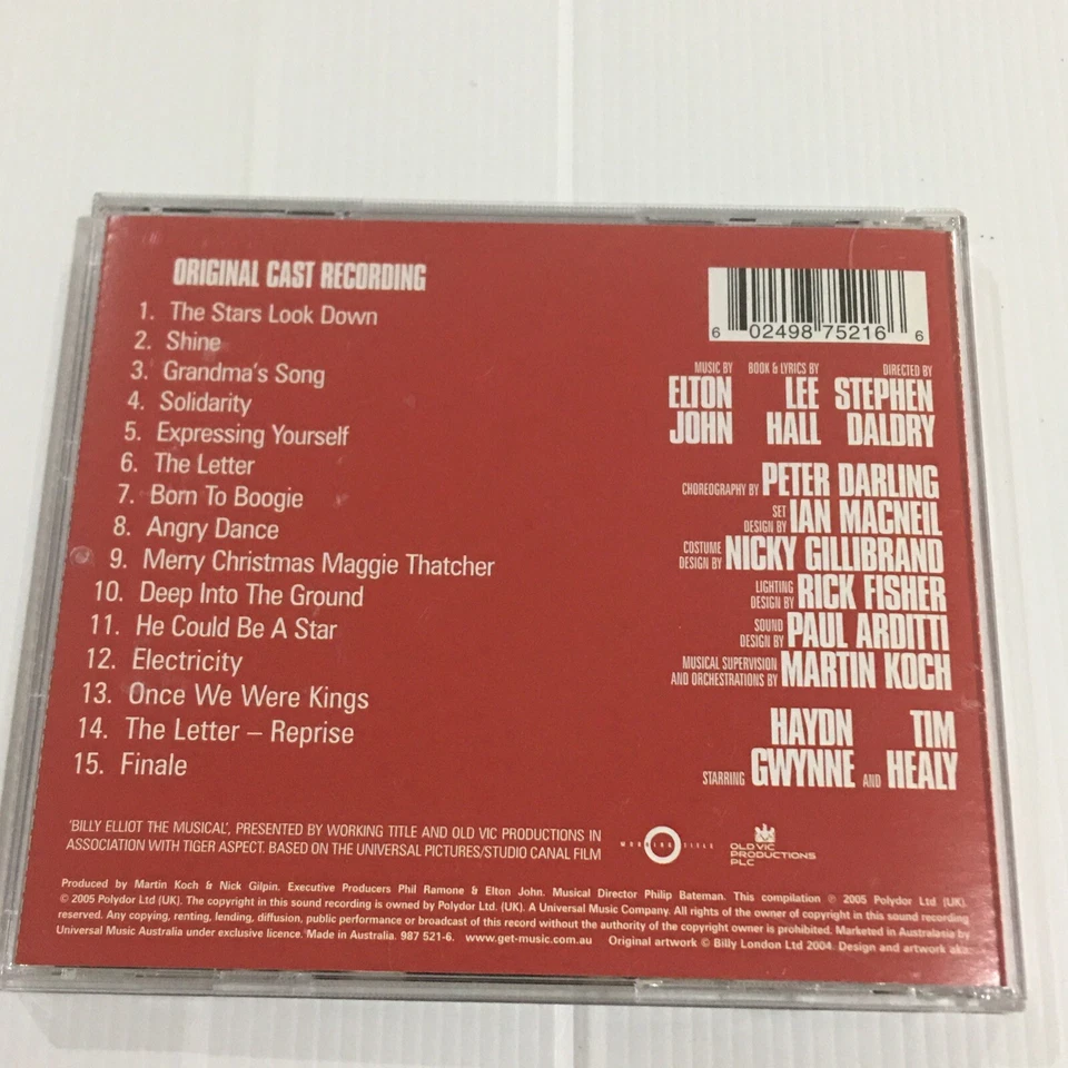 Billy Elliot by Original London Cast (CD, 2006) - Image 3 of 4