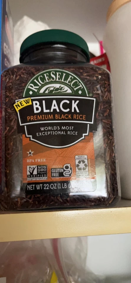 RiceSelect Premium Black Rice Whole-Grain Gluten-Free Non-GMO and Vegan Rice - Image 4 of 4