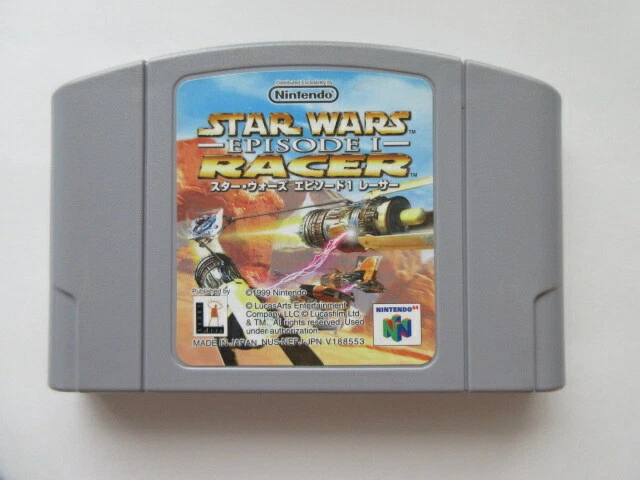 NINTENDO 64 game Star Wars Episode 1 Racer cartridge only Japan