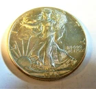 1941 Walking Liberty Half  UNC with mint luster
