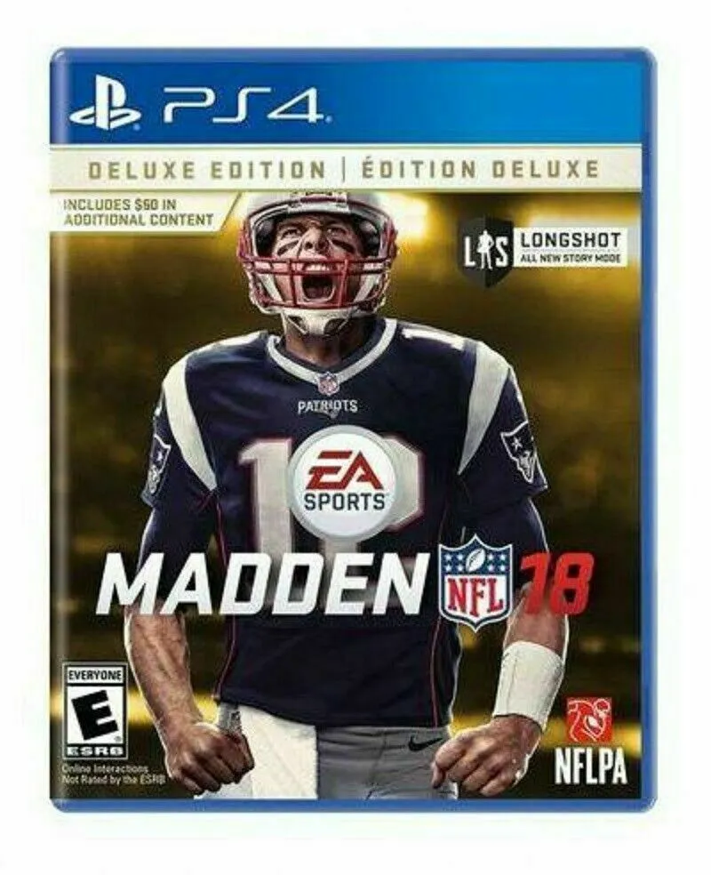 Madden NFL 18 Edition: Playstation 4 PS4 ESRB LONGSHOT | eBay