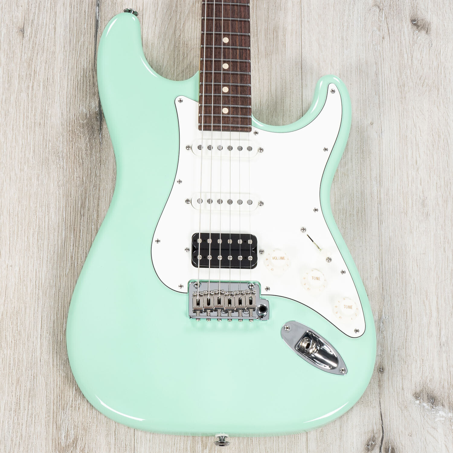 Suhr Classic S HSS Guitar, Rosewood Fretboard, Surf Green