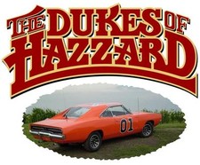 Dukes of Hazzard 18 - 8 x 10 - T Shirt Iron On Transfer