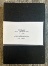 ICE CUBE "GO TO CHURCH" Lench Mob Records U-Matic Video Cassette NOT VHS TAPE