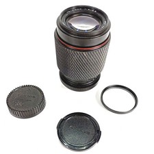 Tokina Camera Lens F-mount Macro Zoom 70-210mm f:4-5.6 with UV filter  lens cap