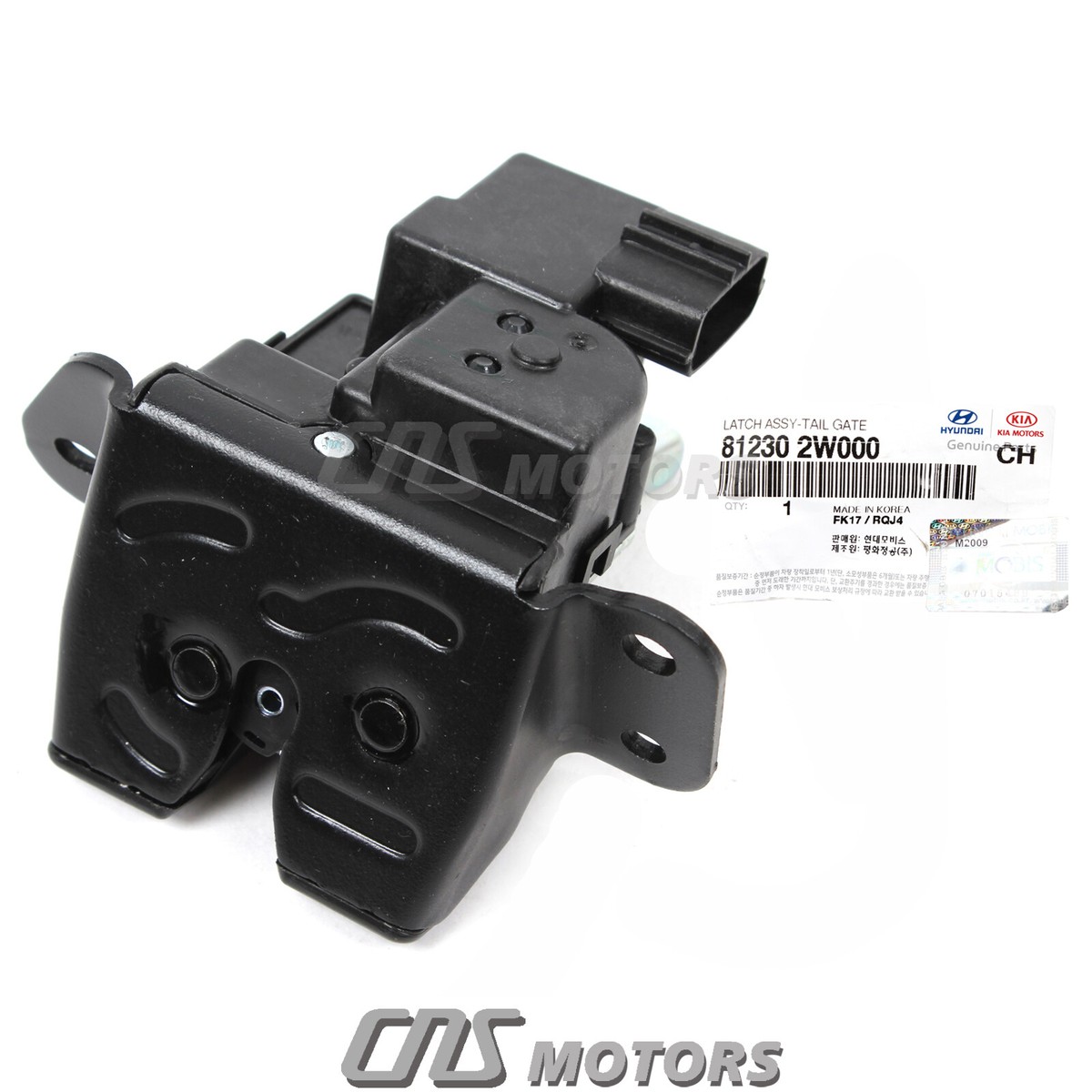 Genuine Rear Tailgate Lock Latch For 13-19 Santa Fe Sport Kia Soul