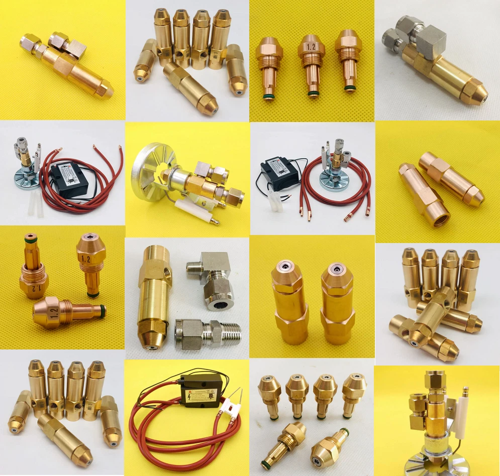 Waste Oil Burner Spray Nozzle Fuel Gas Siphon Air Atomizing Igniter  Combustion | eBay