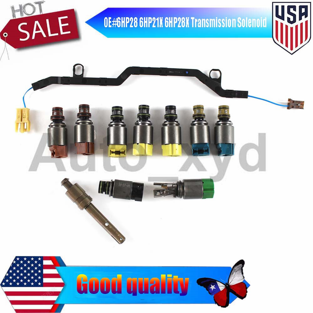 6HP28 6HP21X 6HP28X Transmission Solenoid Kit set For BMW X5 X6 Alpina B7 Jaguar
