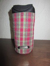 Longaberger Holiday Plaid Water Bottle Brand new