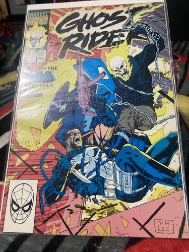 Ghost Rider Vol. 2 #5 (September 1990, Marvel) Takes On The Punisher Part 1 of 2