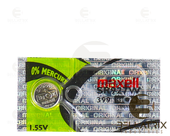 1 Pc Maxell 399 SR927W AG7 LR927 Silver Oxide Battery 1.55 Volt Watch Cell - Foto 12