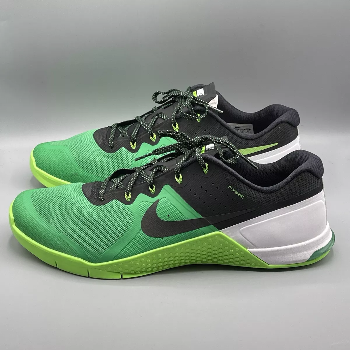 Nike Men&#039;s 15 Green Metcon DSX Flyknit 2 Cross Training Spring Leaf Kelly | eBay