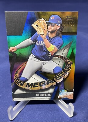 2024 Topps Series 2 Bo Bichette #TSM2-8 Mega Stars Gold Foil /50 SP Blue Jays 