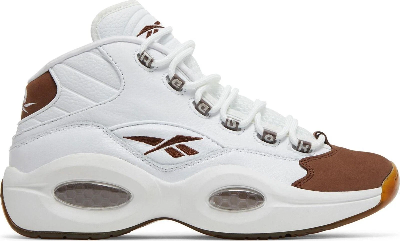 Reebok Question Mid White Pearlized Red for Sale | Authenticity