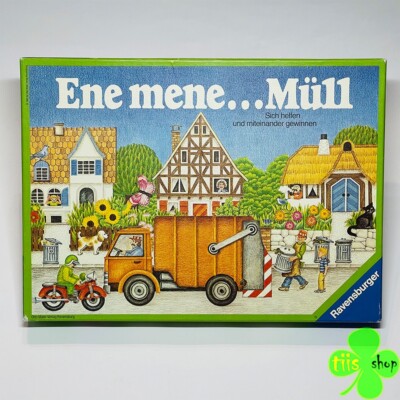 Ene Mene Müll Kinderspiel Ravensburger 1982 Familienspiel Komplett Top Zustand!