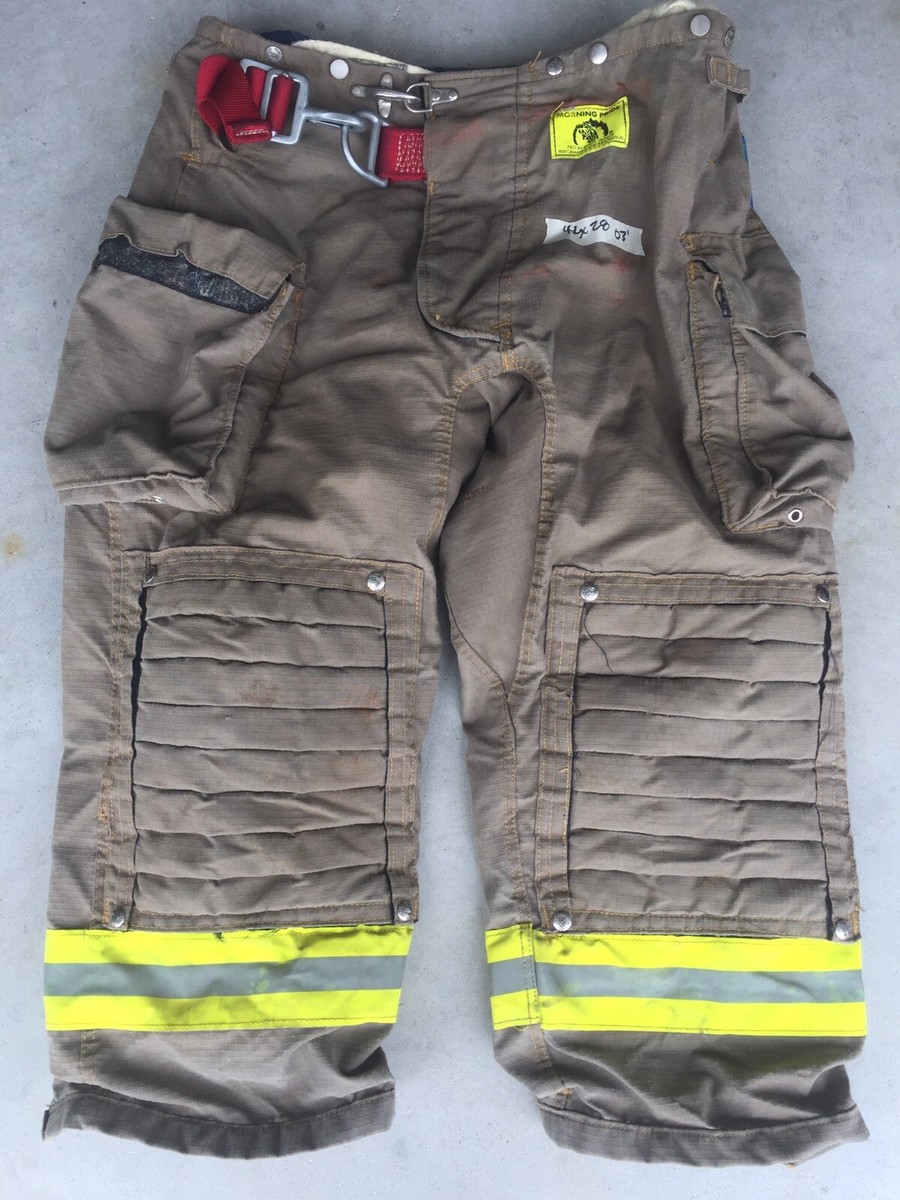 パンツ 00s MORNING PRIDE Fireman Pant Firefighter Honeywell Morning Pride Turnout Bunker Pants 46