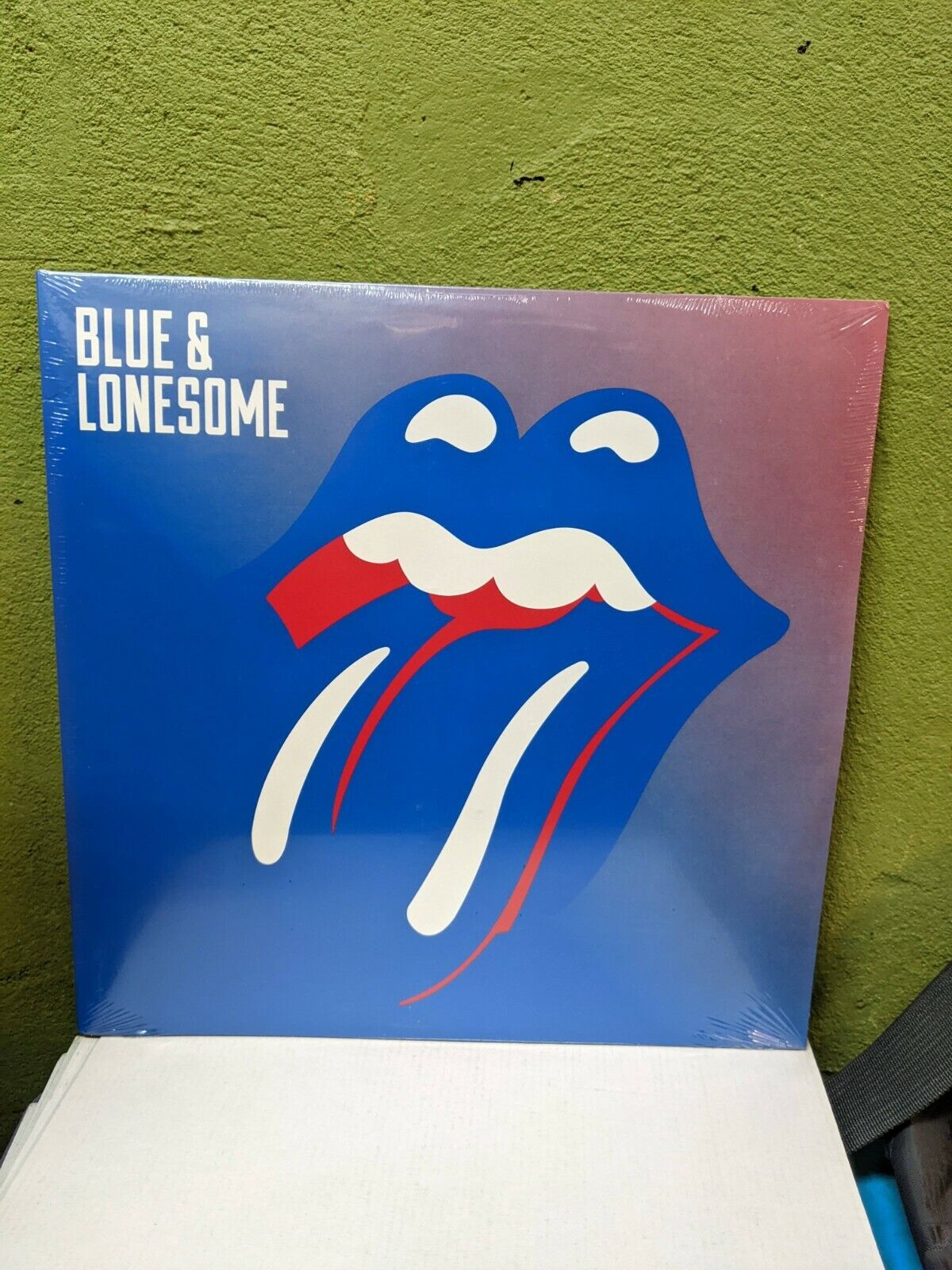 Blue & Lonesome by The Rolling Stones (Vinyl, 2016)Sealed Shelfwear *