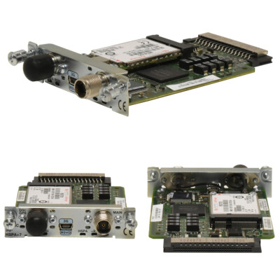 Cisco EHWIC-3G-HSPA+7 WAN Interface Card Wireless Cellular Modem 3G