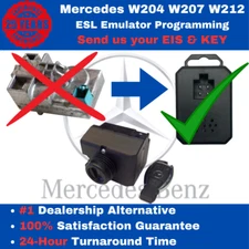 Mercedes W204 X204 W207 W212 ESL ELECTRONIC STEERING LOCK EMULATOR PROGRAMMING ✅