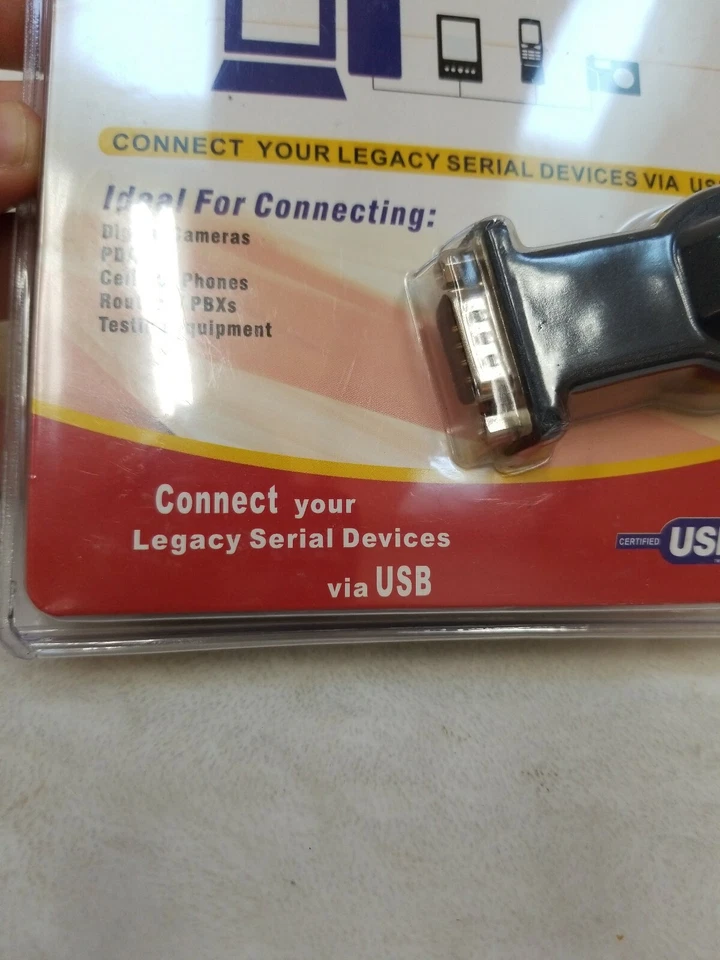 SYBA USB TO SERIAL (DB-9) Connect your legacy serial devices via USB - Image 4 of 4