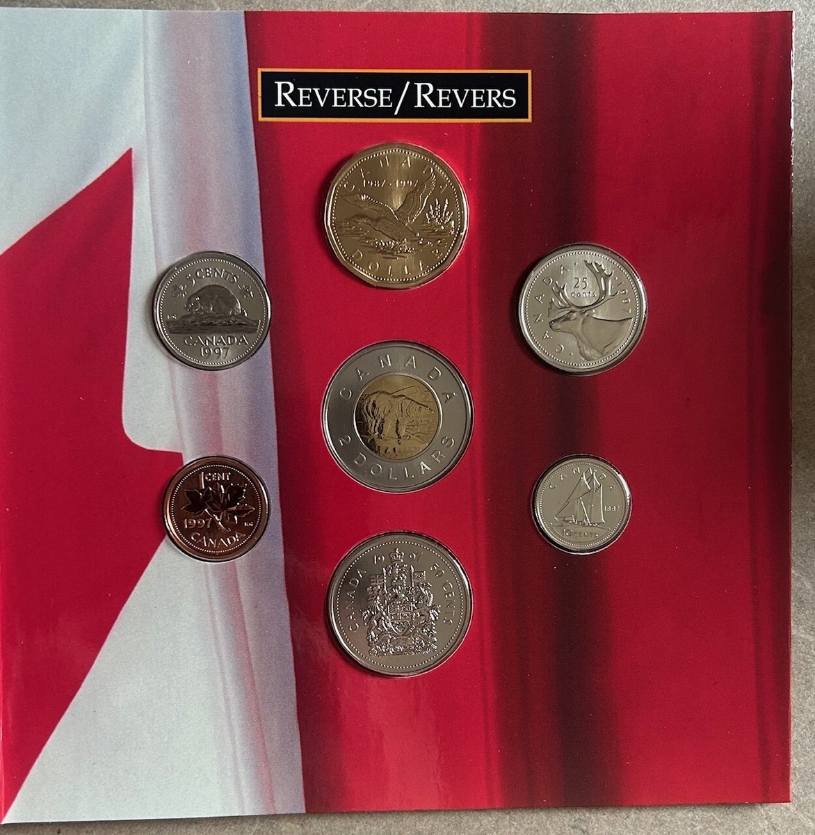 1997 Oh Canada! Royal Canadian Mint Coin Set - Inc. Flying Loon