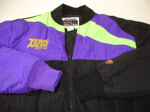 Vintage Arcticwear Team Arctic Racing Mens MTall Snowmobile Jacket Made In USA - Foto 4 di 7