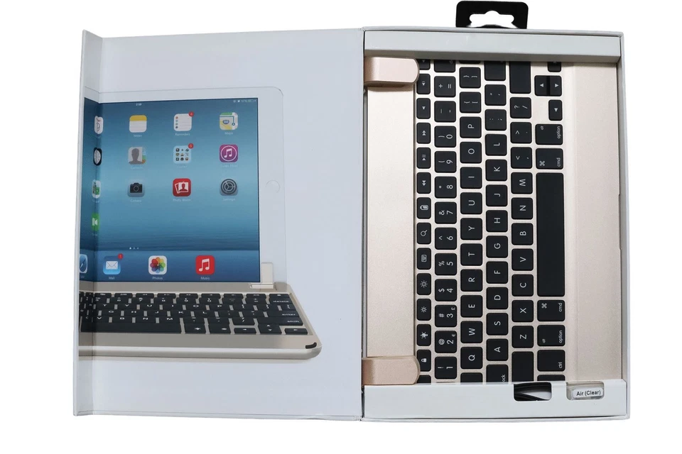 Teclado Brydge Air Aluminio DORADO para iPad Air y iPad Air 2 Foto 2 de 4