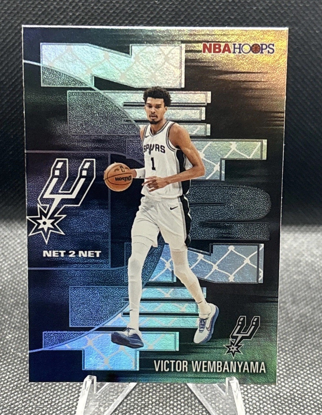 2025-26 Topps Nba Hoops - Net 2 Net Victor Wembanyama #NTN-28