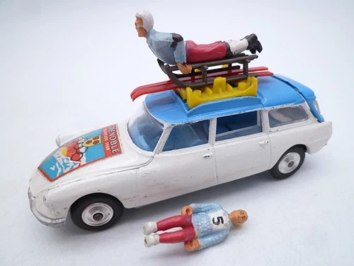 VINTAGE CORGI TOYS 499 CITROEN ID19 GRENOBLE WINTER OLYMPICS 1968