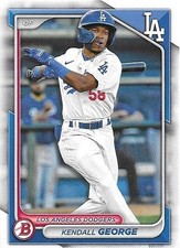 2024 Bowman - Prospects Kendall George #BP-58 (RC)