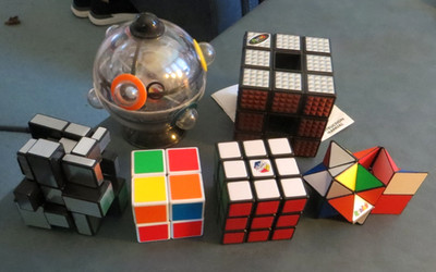 RUBIK'S MIRROR CUBE REVOLUTION MAGIC STAR BRAIN TEASER PUZZLE GAME LOT X6
