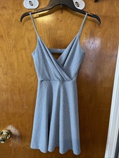 Sparkly Soft Blue Homecoming Dress Size Small - Windsor