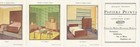 1930s French ‘Essex’ Art Deco Interior Wallpaper Paris Folding Color Brochure