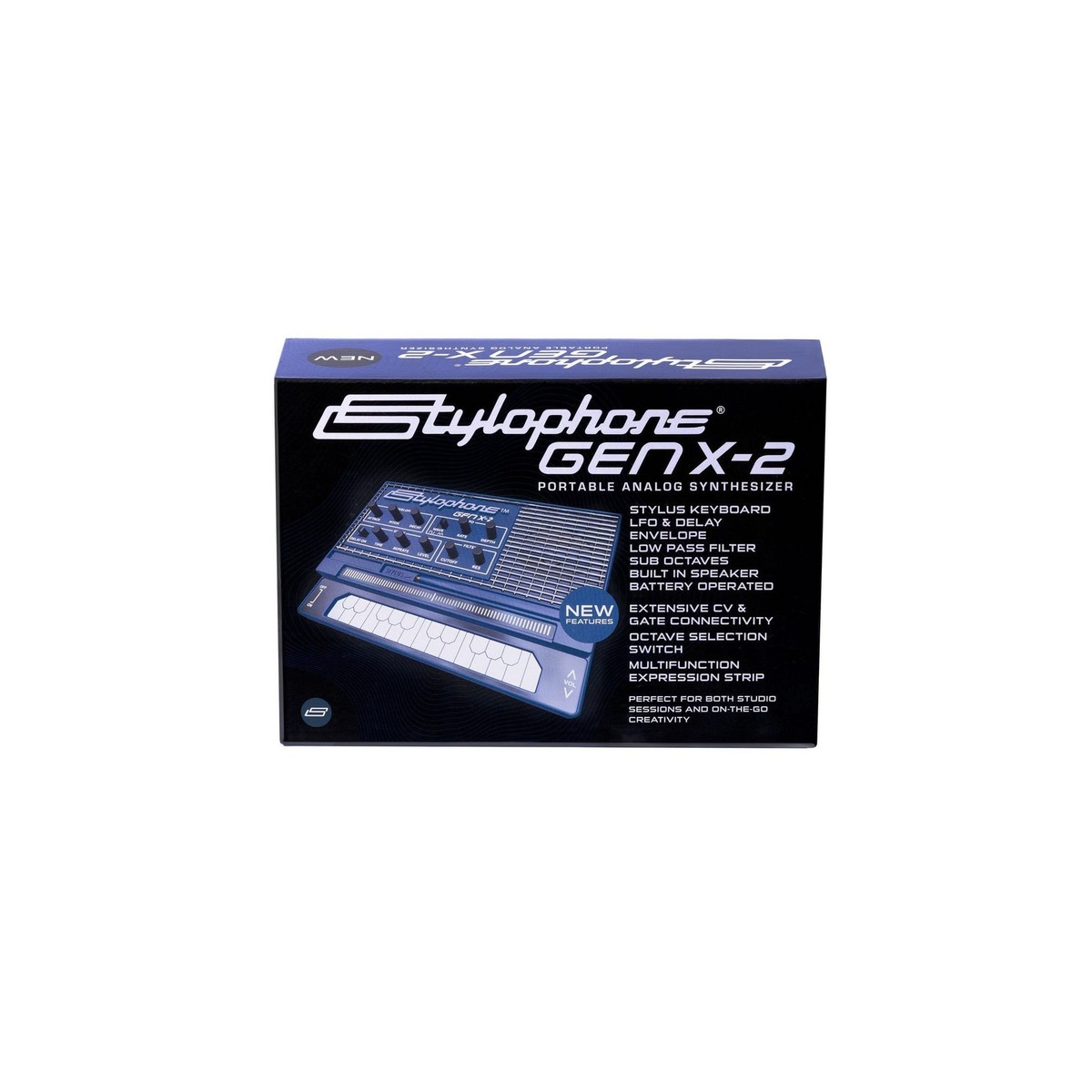Stylophone GENX-2 Portable Analogue Synthesizer with Built-in