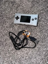 Silver Nintendo Gameboy Micro Advance Console & Charger Bundle!