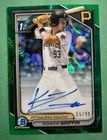 2024 Bowman Draft Konnor Griffin #BD-22 (RC) Green Lava Refractor /99 Auto