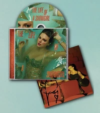 Taylor Swift The Life of a Showgirl CD + Hand Signed Photo 4 ~ SEALED