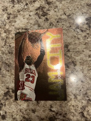 1995-96 Fleer Ultra - Jam City Michael Jordan #3 Hot Packs Bulls Goat Read Des