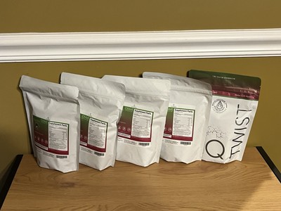 Q Sciences TWIST - Crave - Raspberry Lime - New - 5 Bags 