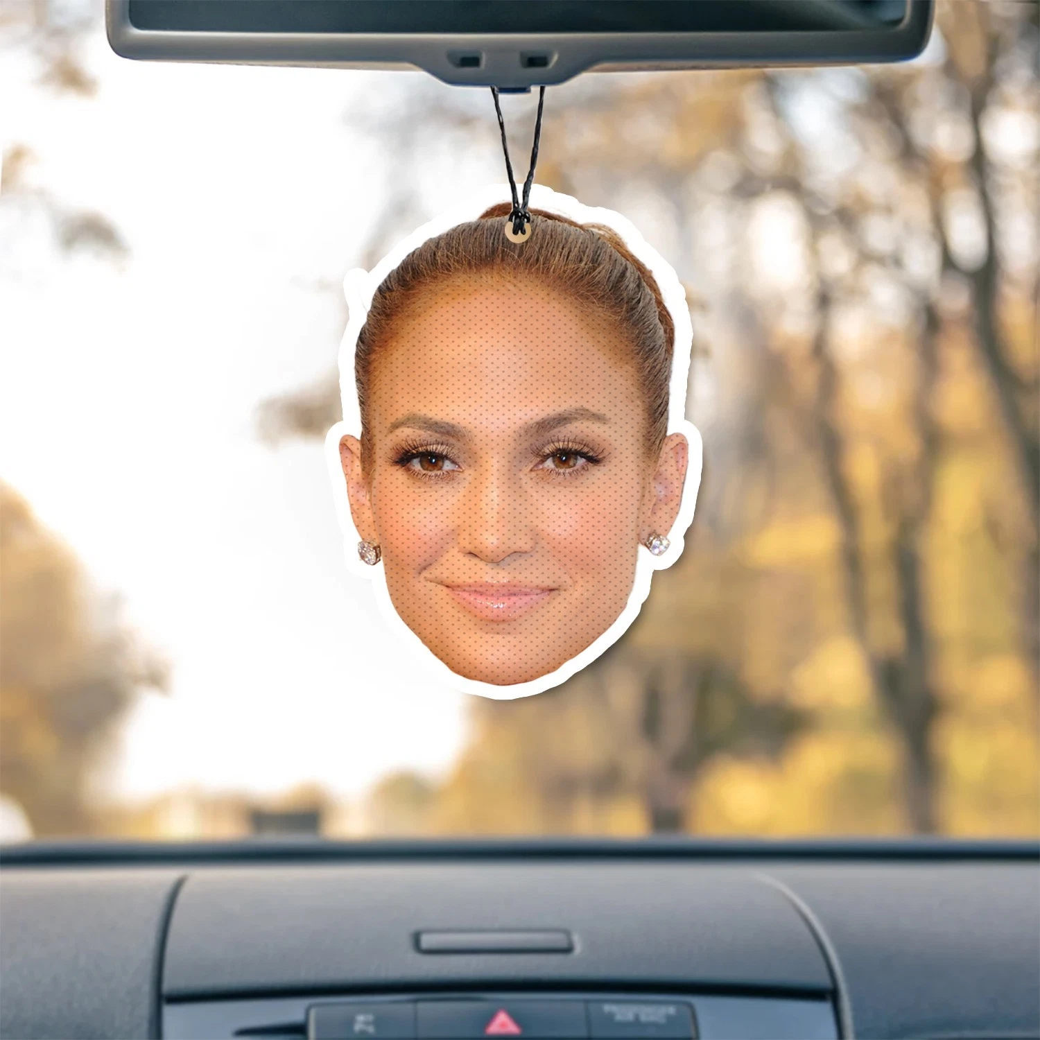 Jennifer Lopez Unscented Hanging Car Air Freshener Freshie