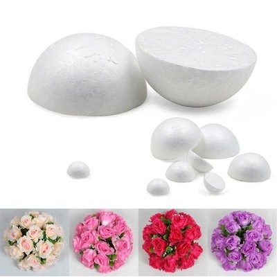 Schaumstoffkugel Halbkugel Set 2-7 cm DIY Dekoration Partys Styropor Szene